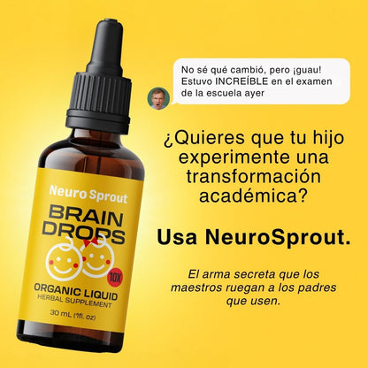 NeuroSprout™-Brain Drops (Compra 1 y llévate 1 GRATIS)