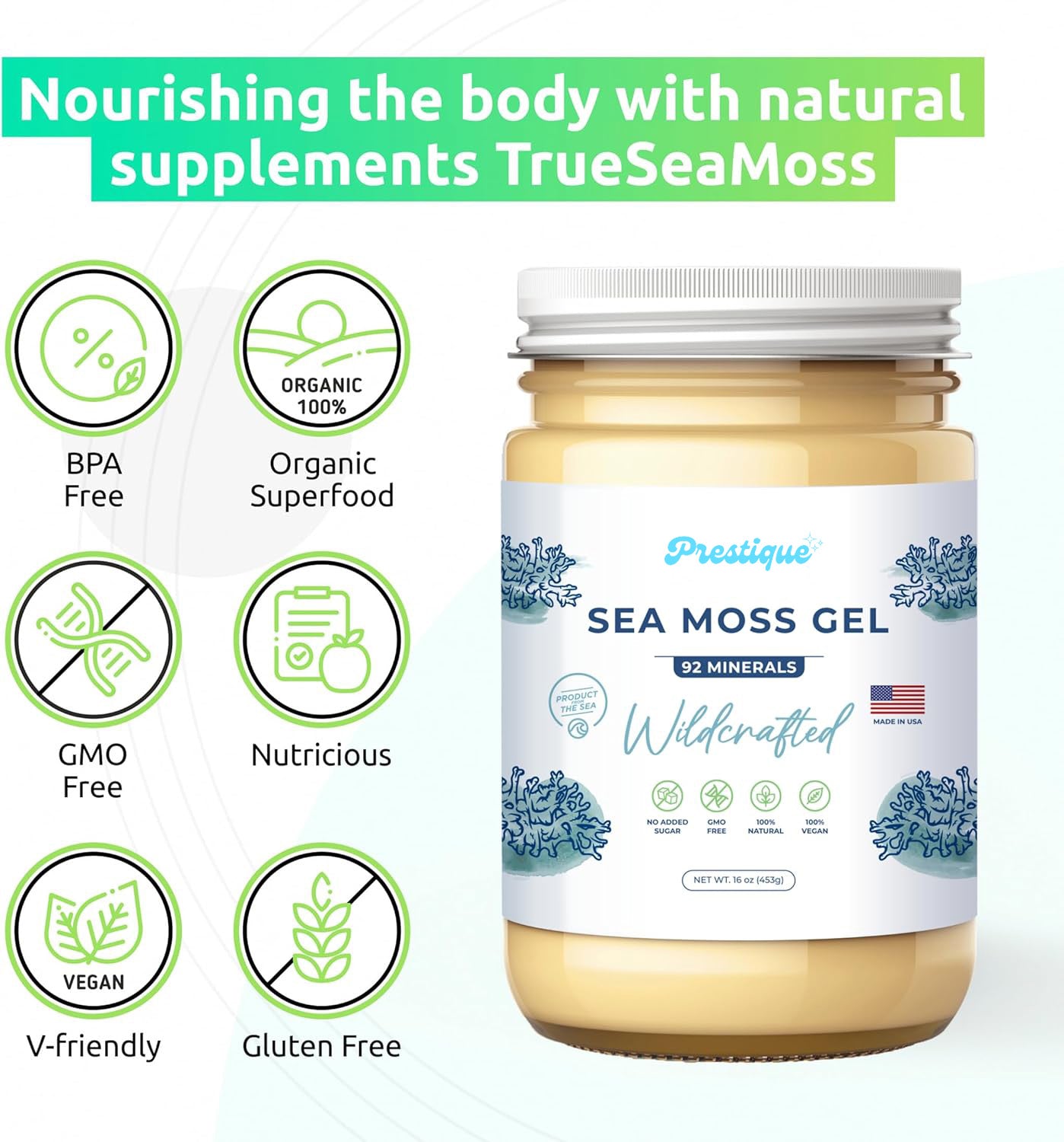 Prestique™- Sea Moss Gel