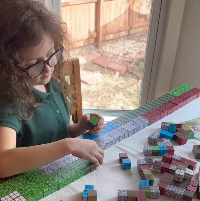 NeuroSprout™ STEM Magnetic Builder Set — Screen-Free Play That Builds Brains