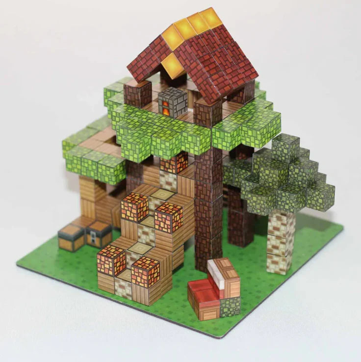 NeuroSprout™ STEM Magnetic Builder Set — Screen-Free Play That Builds Brains