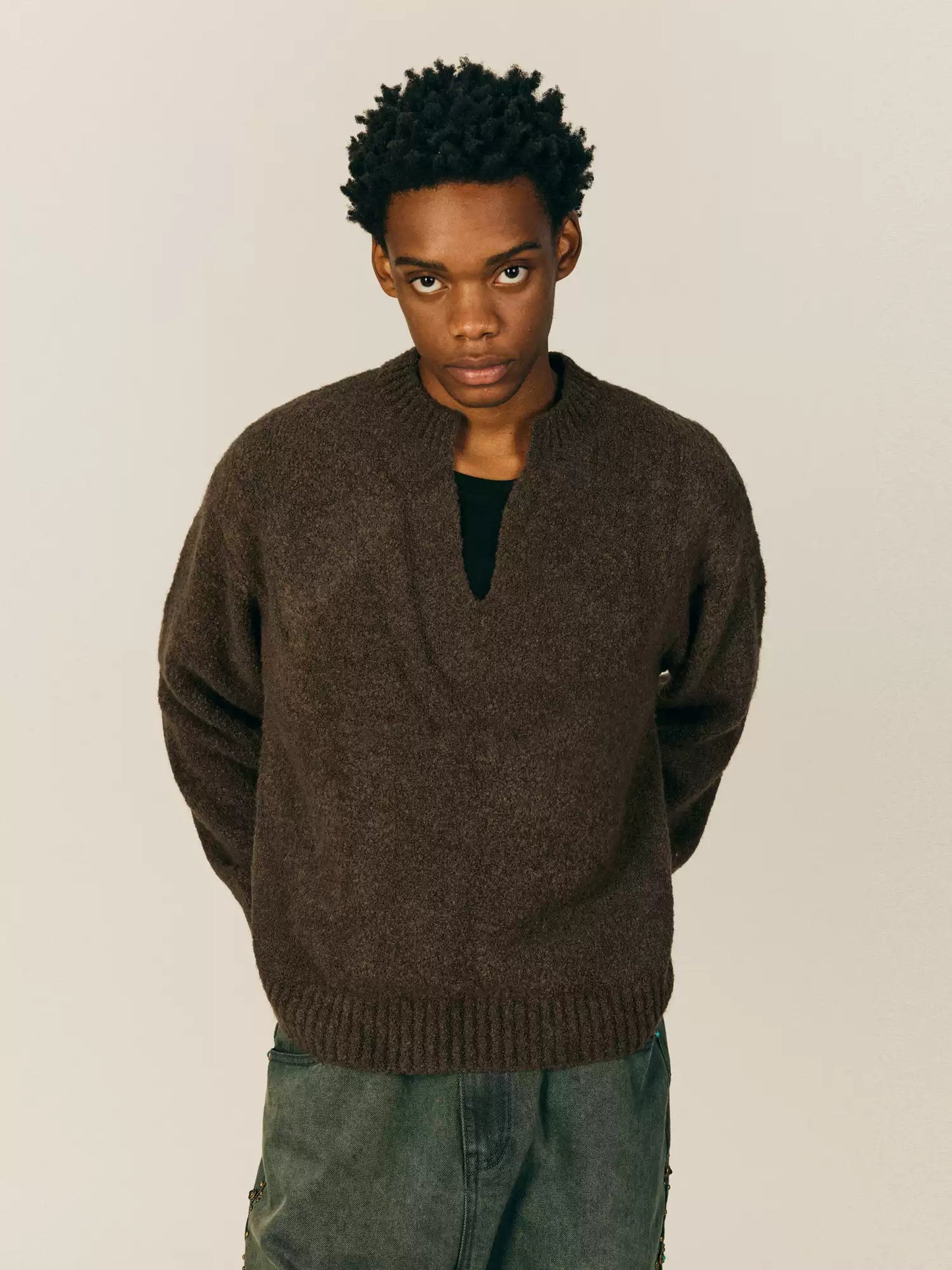 Serene Wool Blend Pullover