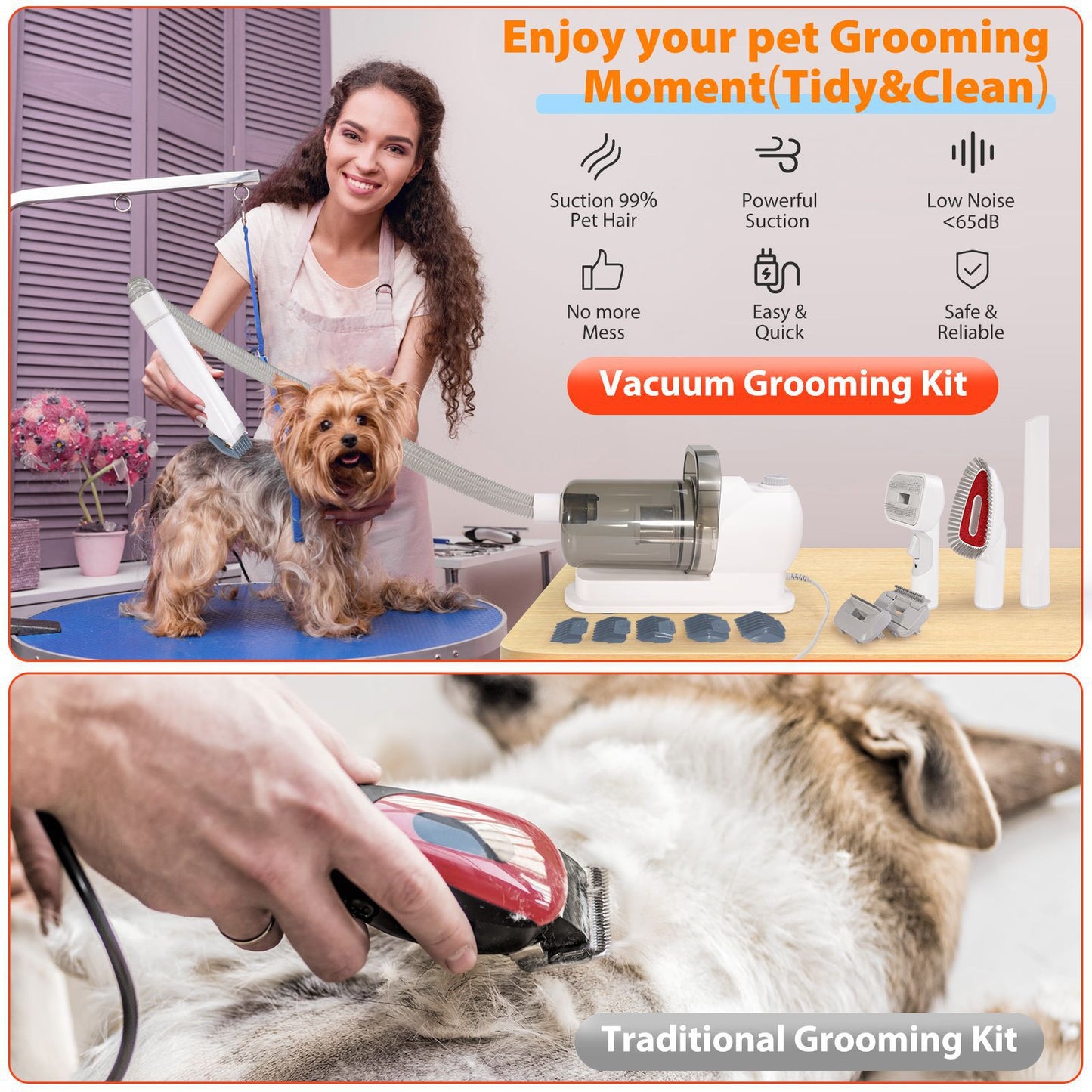 FurBreeze™- Pet Grooming Kit