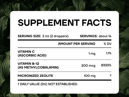 NeuroSprout™ ZeoClean Kids Detox Support – Safe Daily Cleanse with Zeolite & B12